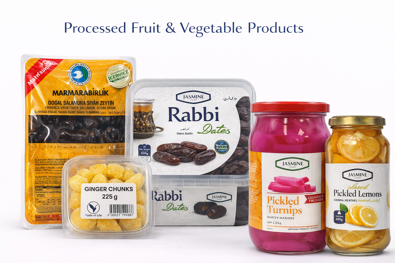 Processsed Fruit Jasmine Foods - Products